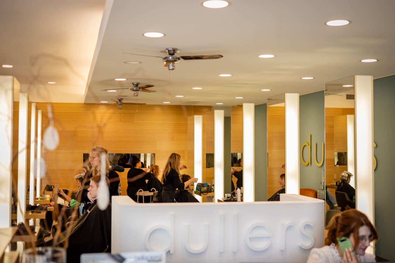 The front desk at Dullers Kappers Apeldoorn